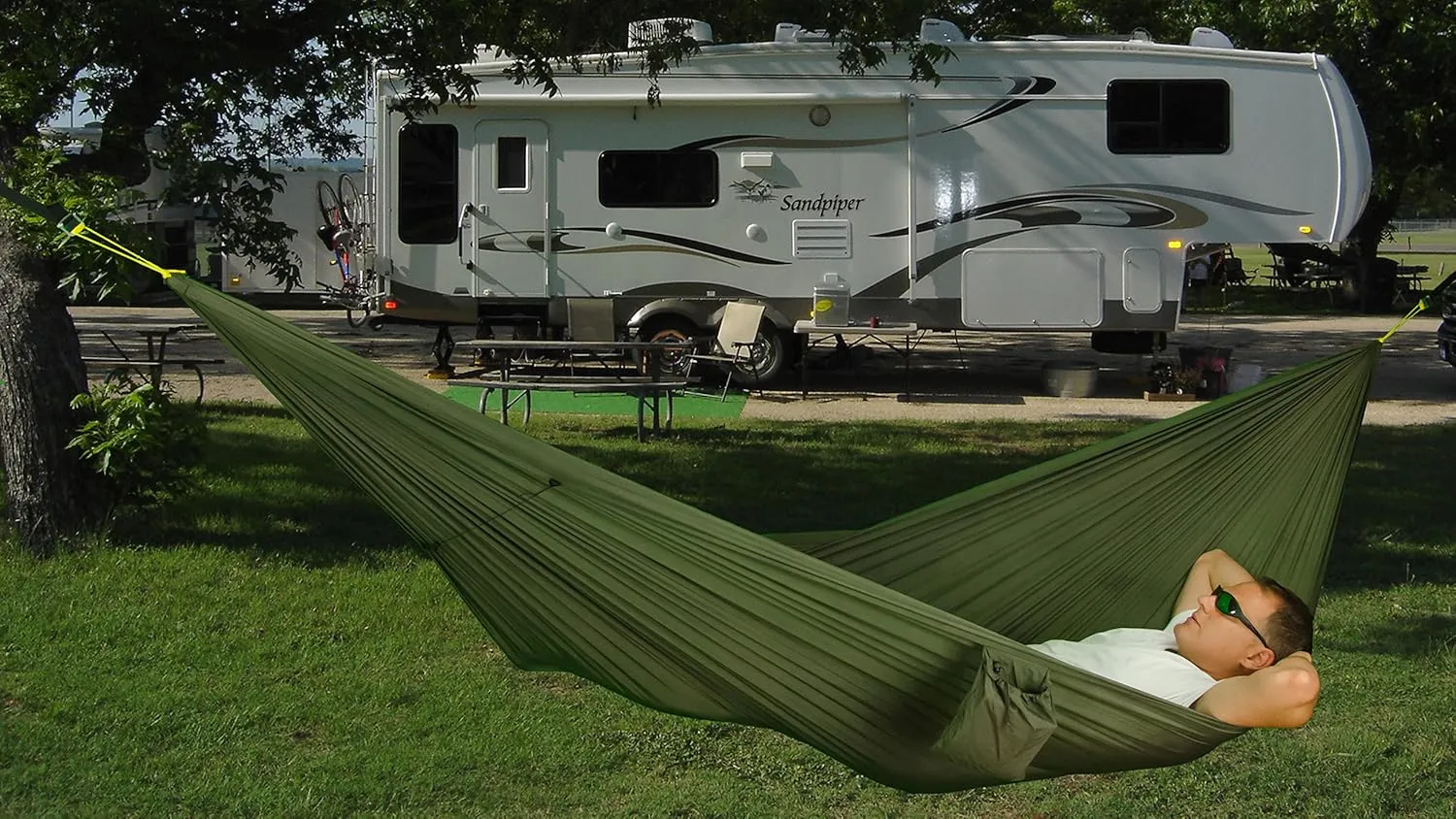 | Go Hammock | 11' Feet Long, Ultra-Comfortable Hammock with Exclusive Fabric Tensioner System