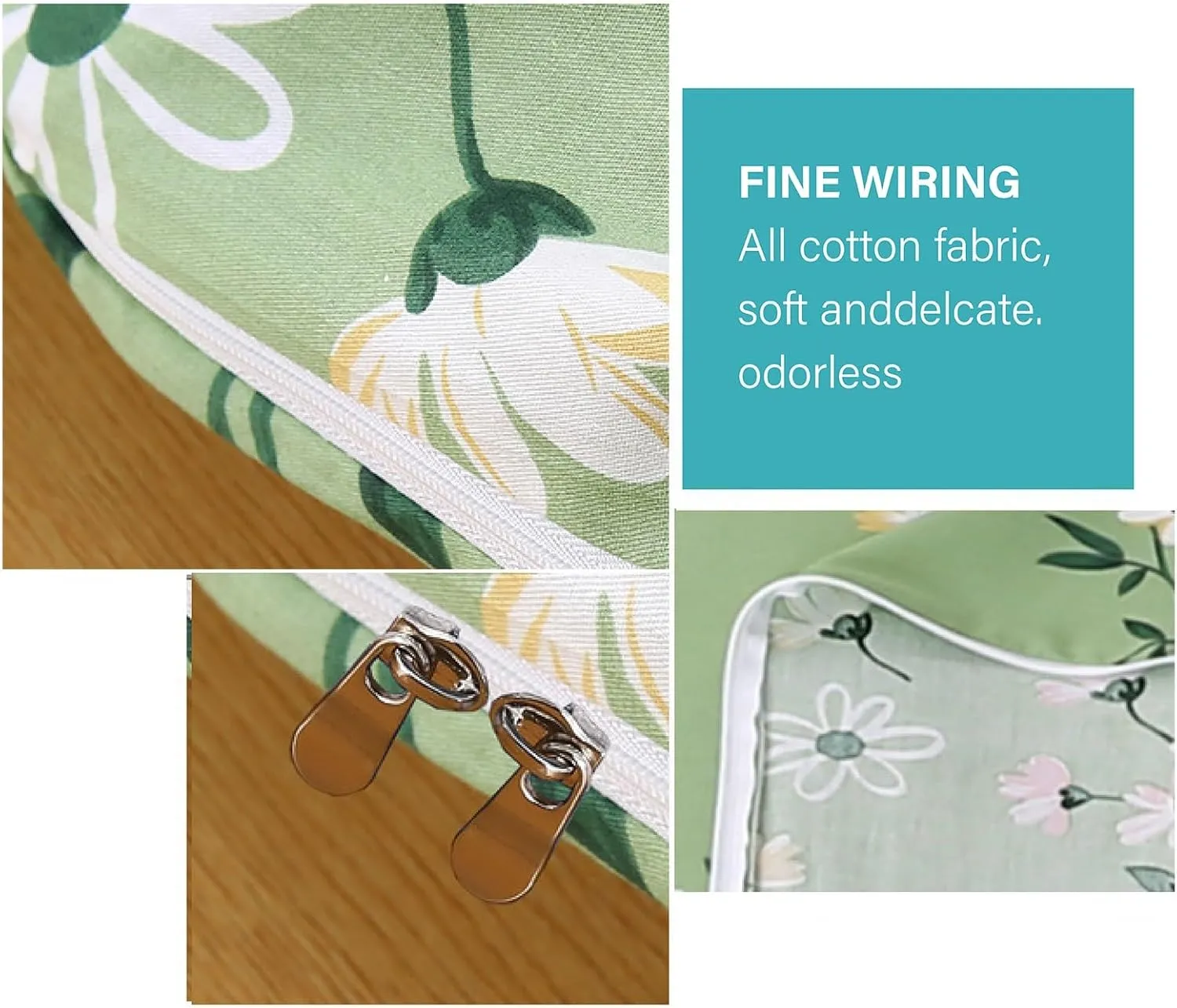 100% Futon Floor Cotton Mattress Cover, Futon Cover Wite Zippered for Japanese Futon Floor Mattress Super Soft and Machine Washable Twin Full Queen(B,Twin Size: 39.3" x78.7)