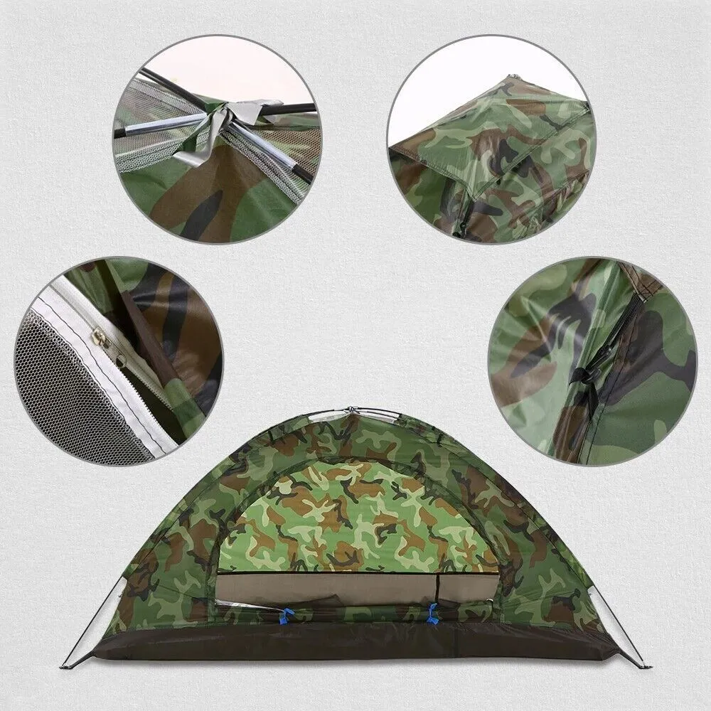 10'x30' Lightweight Waterproof Dome Tent for 2-3 People