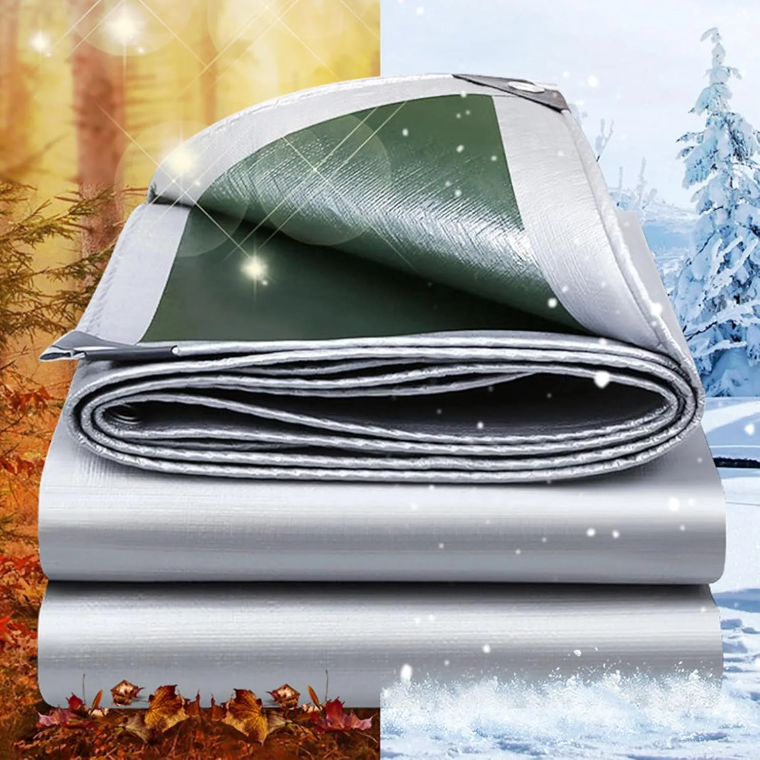 180g Rainproof Tent Covers Rain Shelter Spacious Design for Family Camp Trip Group Outdoor Activities Guard