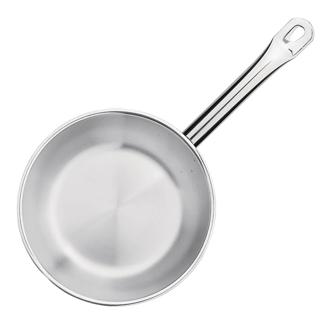 18/8 Stainless Steel Frying Pan, Professional Cookware, Heavy Duty, Induction
