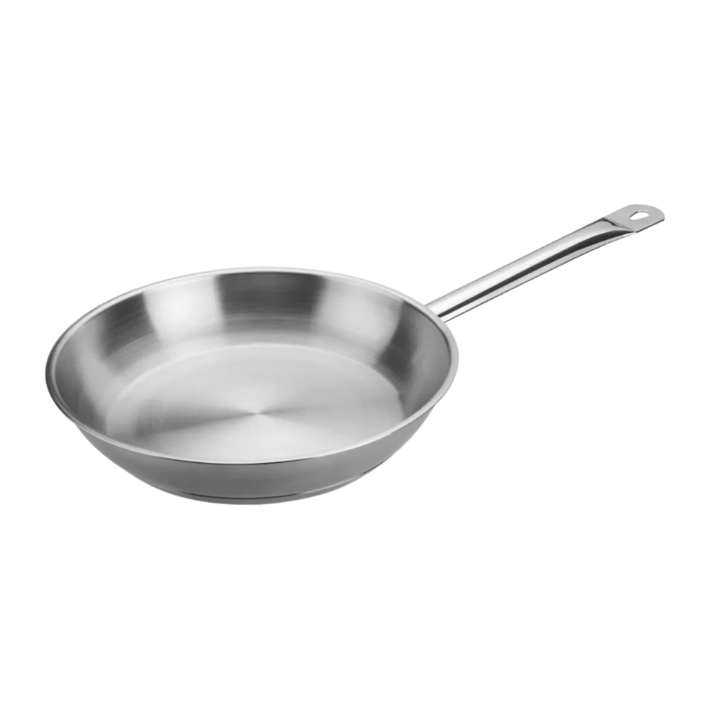 18/8 Stainless Steel Frying Pan, Professional Cookware, Heavy Duty, Induction
