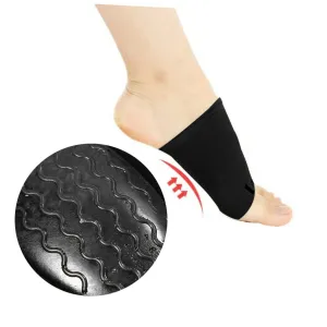 1Pair Foot Arch Support Pad Comfortable Durable Flatfoot Massage Pad for Shoes Breathable Design Corrugated Shape for Long Term Use for and Foot Relief