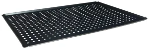 2/3 Perforated Baking Tray for Combi Oven, 14" x 12.8", Aluminum Tray