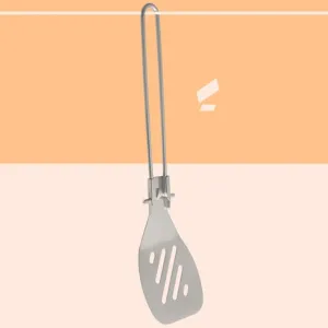 2X Outdoor Tableware Folding Reusable Cookware Flatware Portable Camping Cutlery for Backpacking, Barbecue, Kitchen, Travel, BBQ