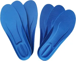 3 Pairs Shoe Insoles Women and Kids, Memory Foam Insoles, Replacement Insoles Cushion Shock Absorbing, Comfort Breathable Inner Soles (Big Kids 3.5-6 / Women 4.5-7)