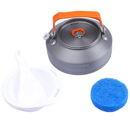 4pcs Camping Cookware,Cookware Kit,Outdoor Cookware Set w/ Pots,Kettle