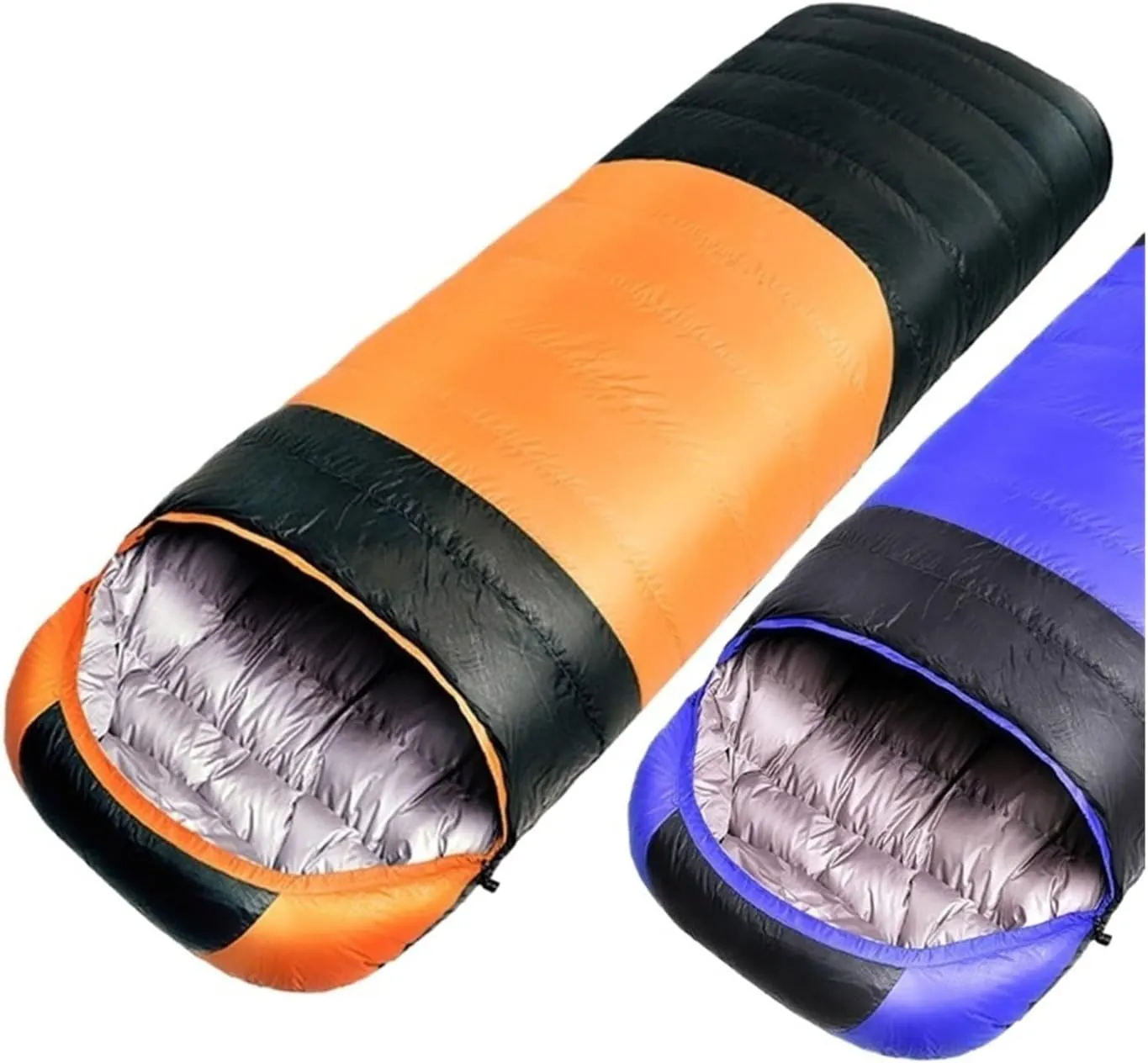 5V USB Heated Sleeping Bag Mattress - Ultralight Down Cotton Thermal Pad for Camping - 4 Areas Heating with 3 Gear Settings
