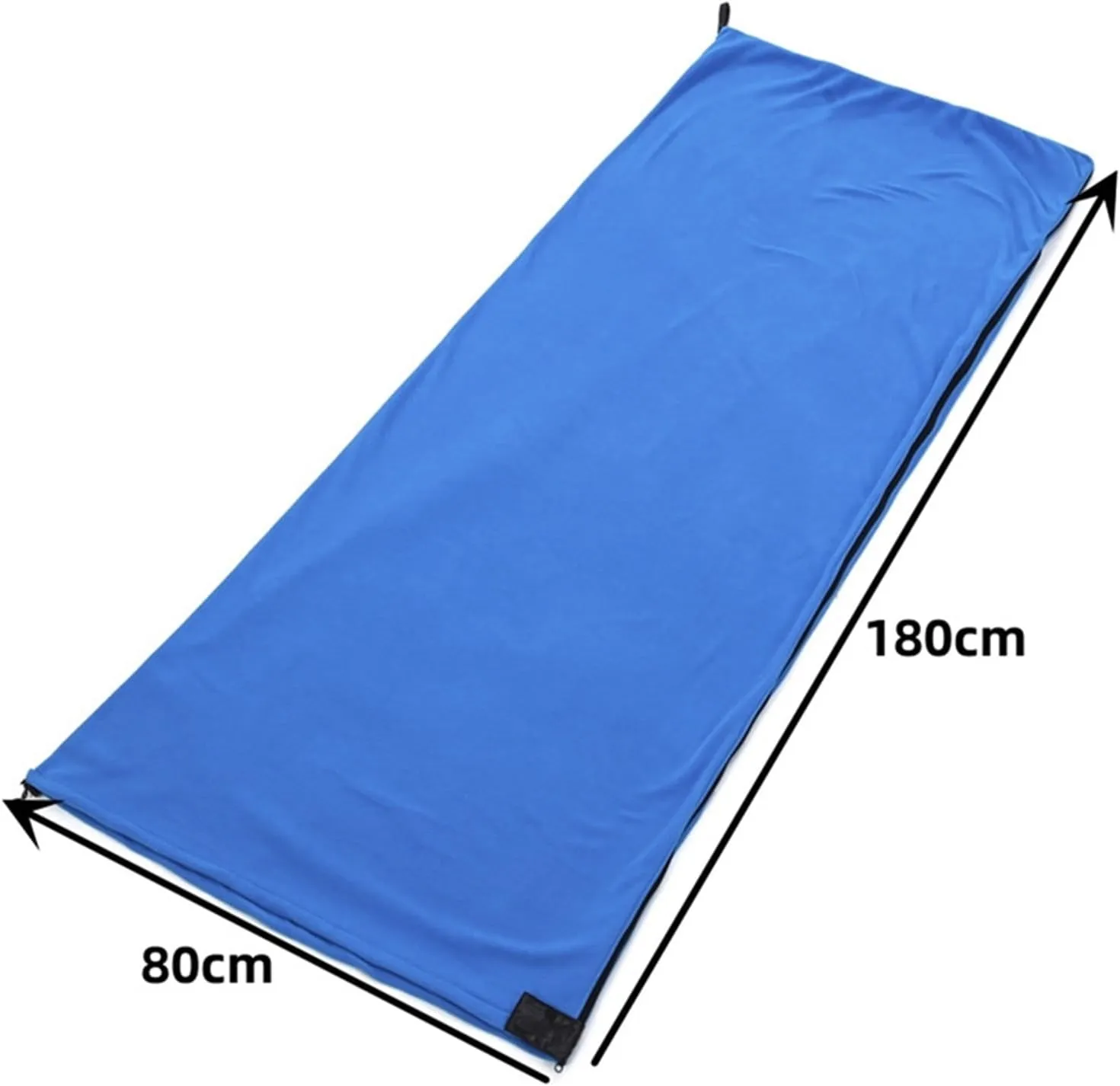 AISHANBAIHUODIAN Portable Ultra-Light Polar Fleece Sleeping Bag Outdoor Camping Tent Bed Travel Warm Sleeping Bag Liner Camping Sport Fit for Accessories(Claret)