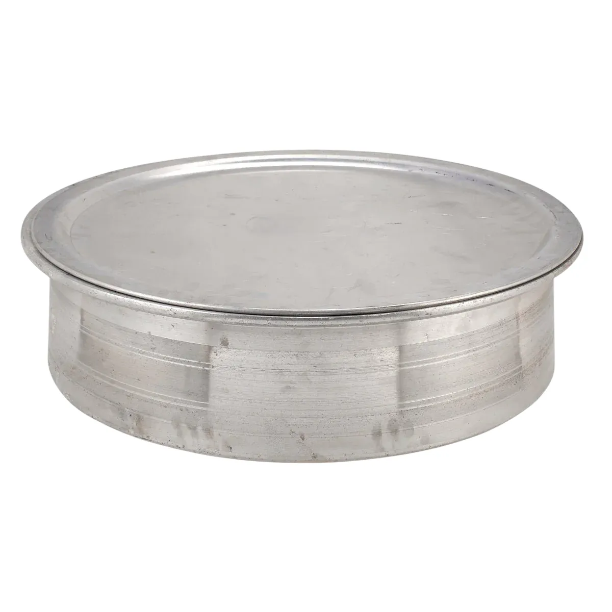 Almuninum Hyderabadi Dum Biryani Handi Lagan, Heavy Gauge, Cookware, 21", 19 Liter's, 6 mm