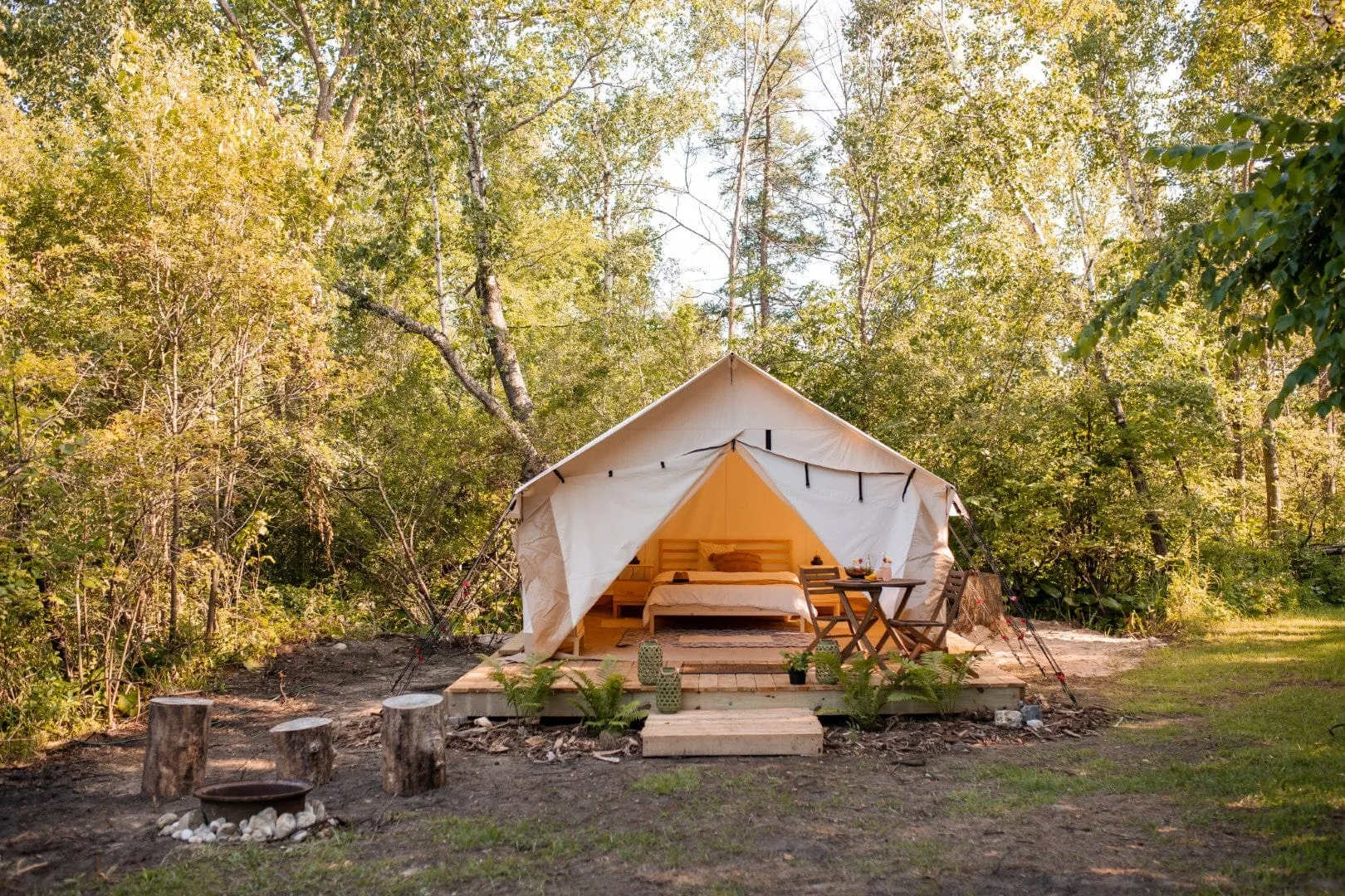 Alpha | Canvas Wall Tent | White Duck Outdoors