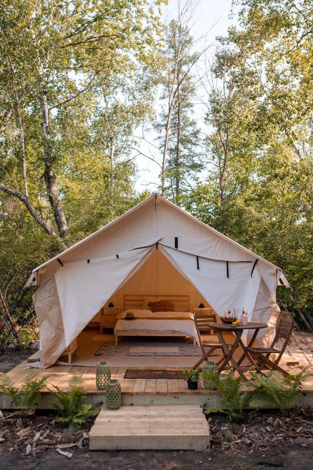 Alpha | Canvas Wall Tent | White Duck Outdoors