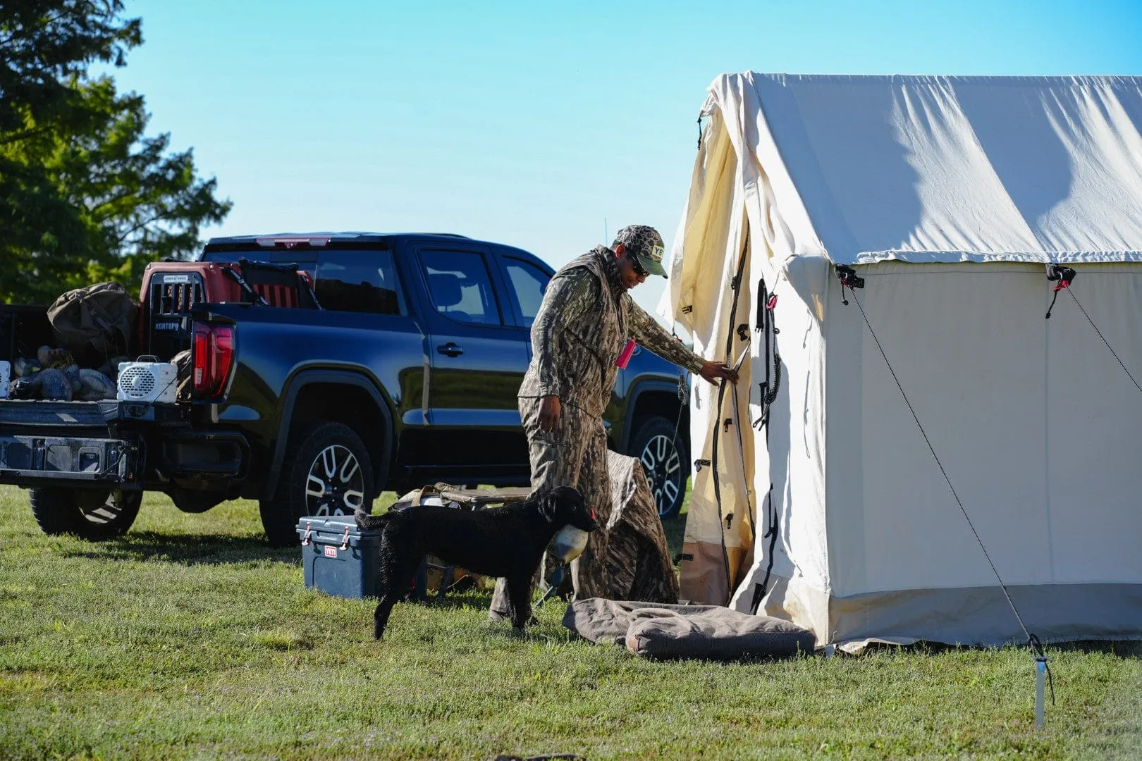 Alpha | Canvas Wall Tent | White Duck Outdoors