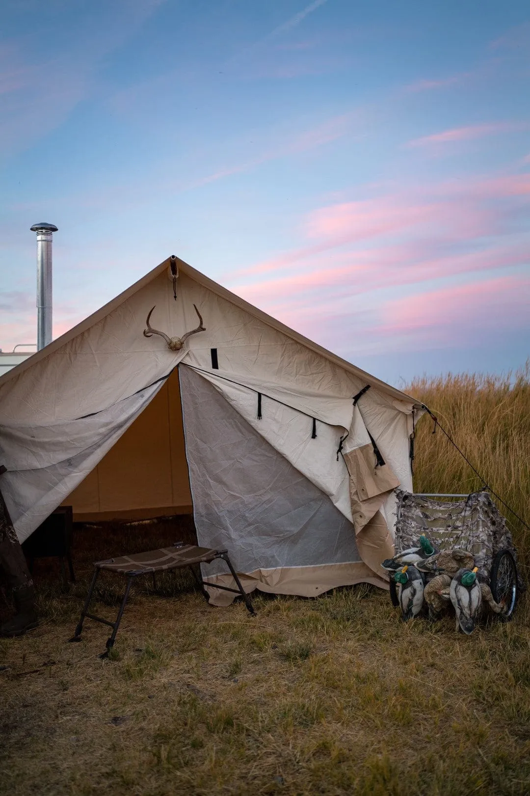 Alpha | Canvas Wall Tent | White Duck Outdoors