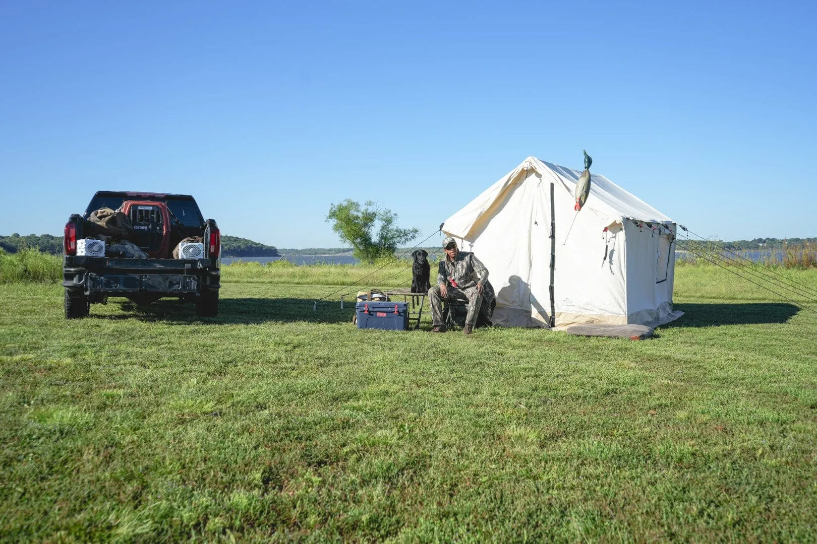 Alpha | Canvas Wall Tent | White Duck Outdoors