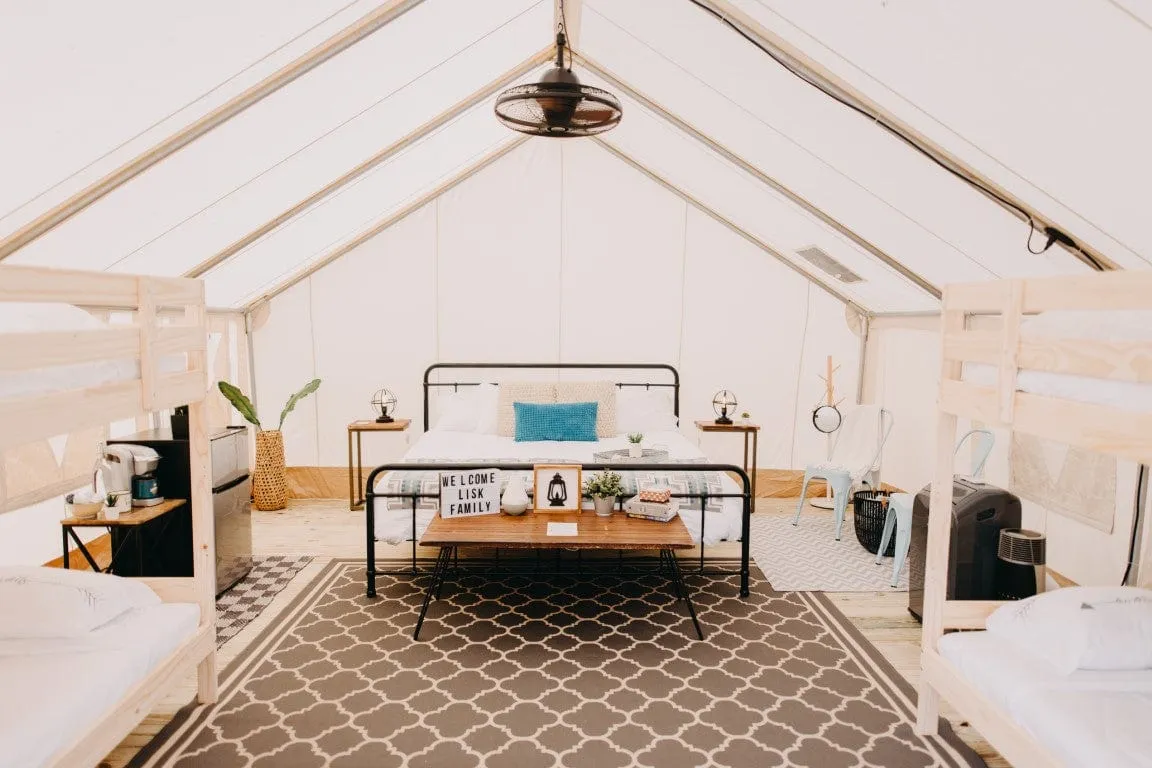 Alpha | Canvas Wall Tent | White Duck Outdoors