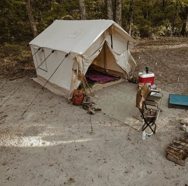 Alpha | Canvas Wall Tent | White Duck Outdoors