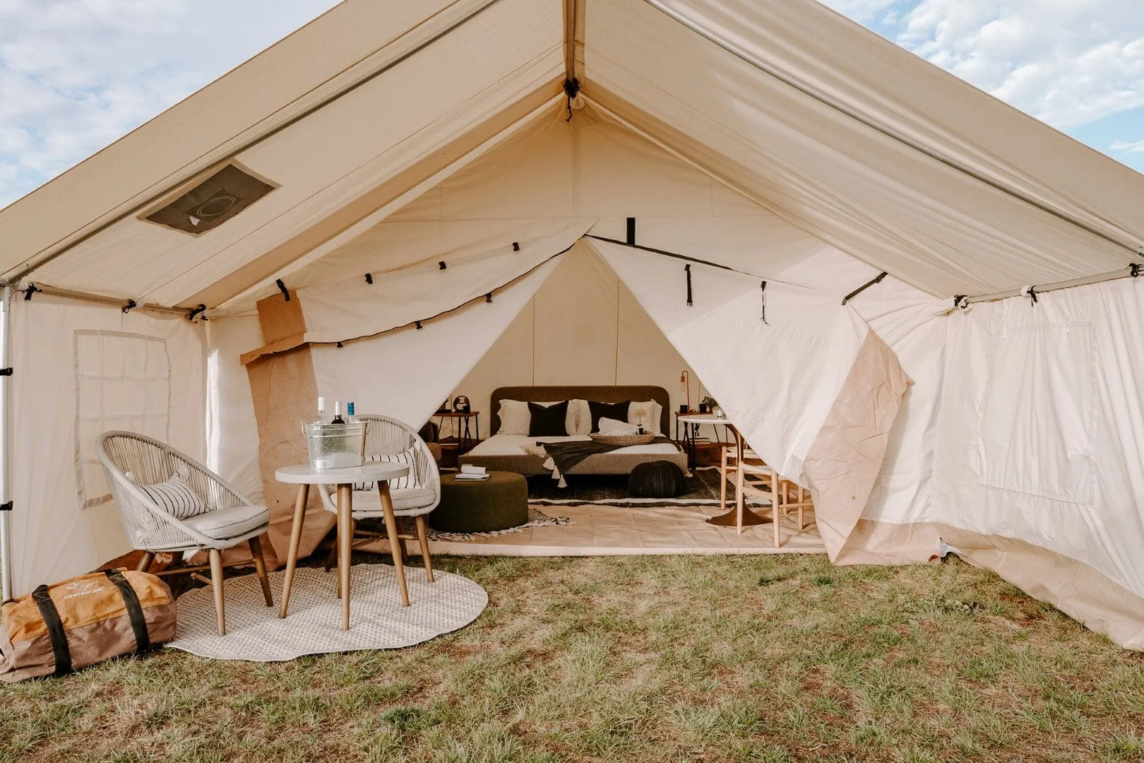 Alpha | Canvas Wall Tent | White Duck Outdoors