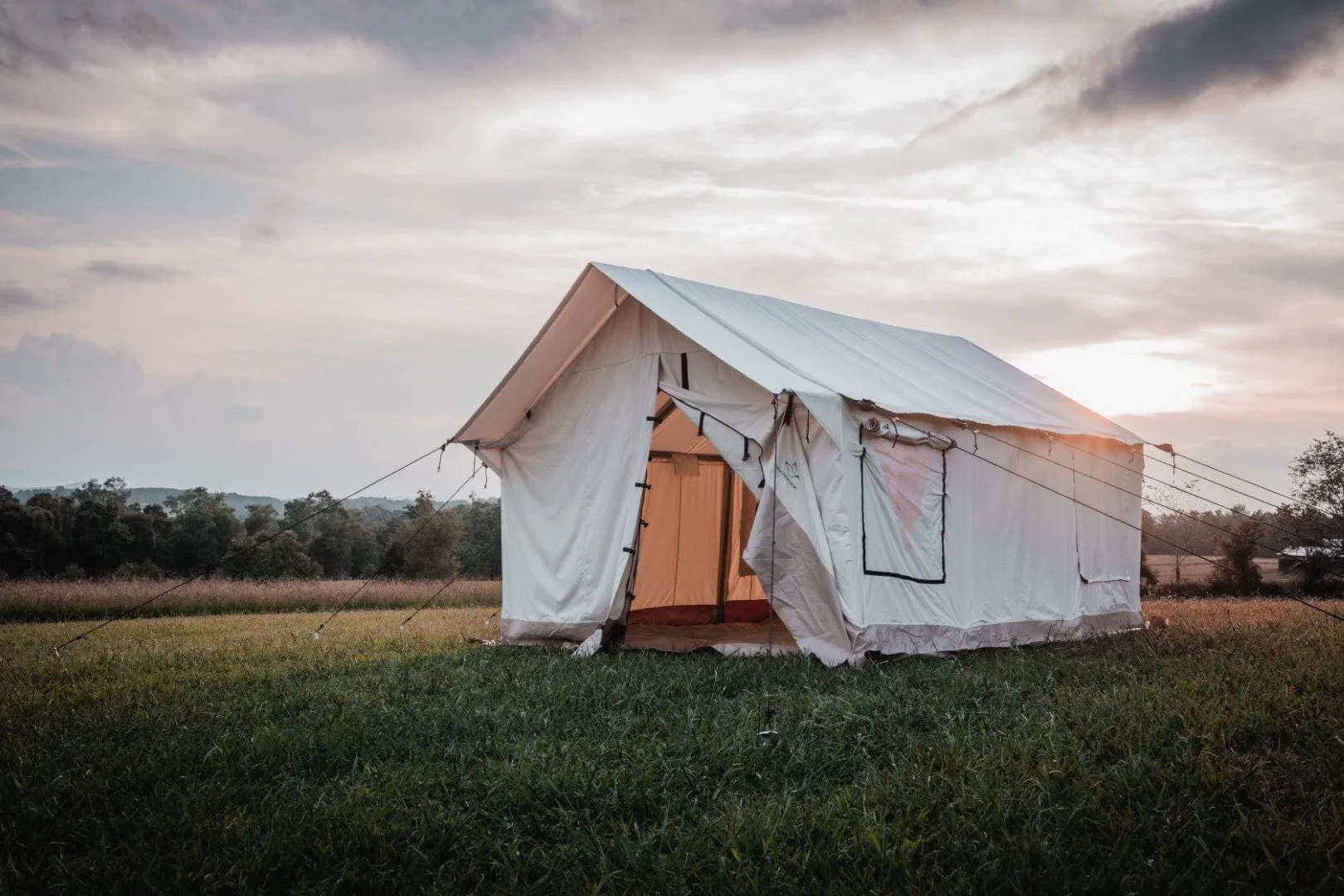 Alpha | Canvas Wall Tent | White Duck Outdoors
