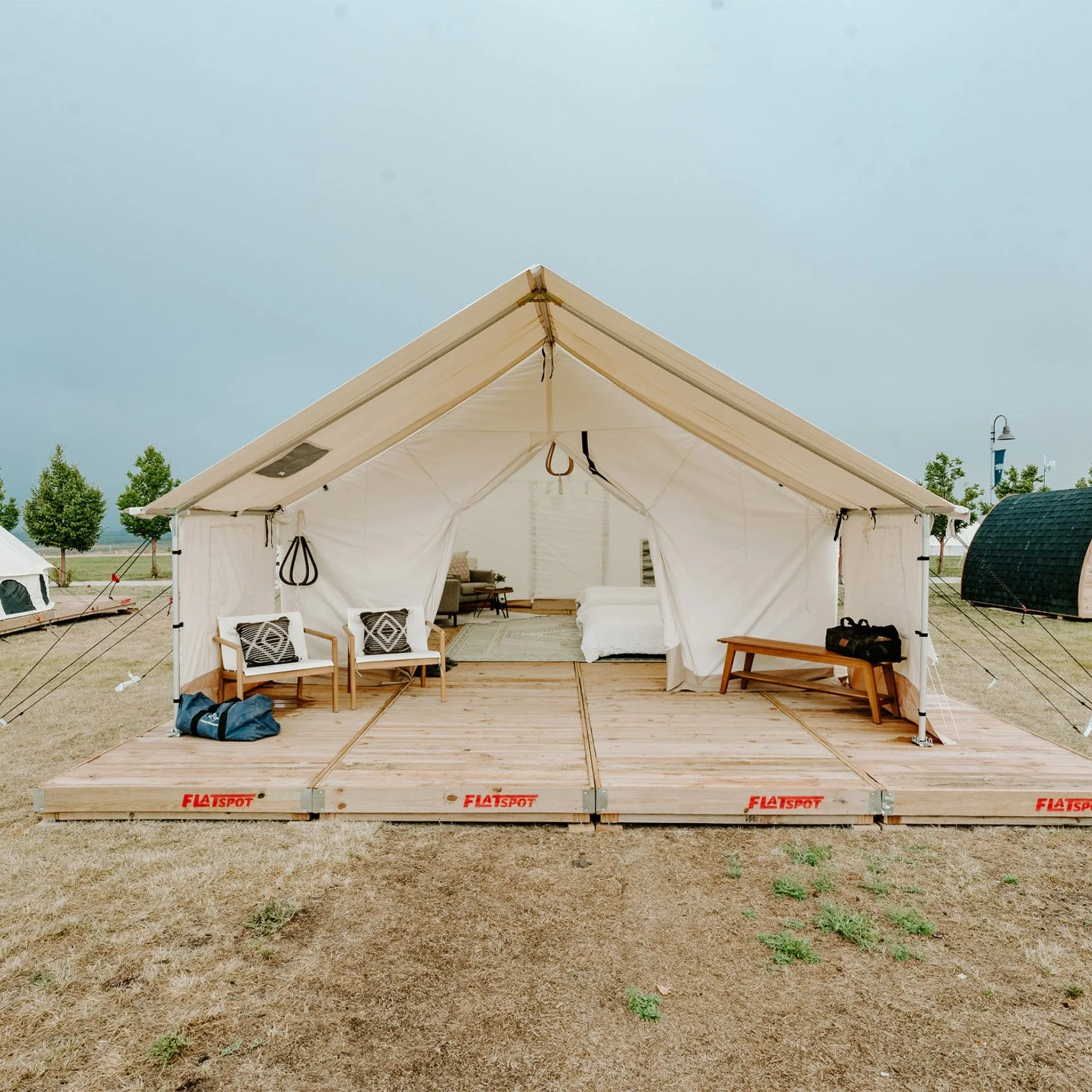Alpha Pro | Canvas Wall Tent | White Duck Outdoors