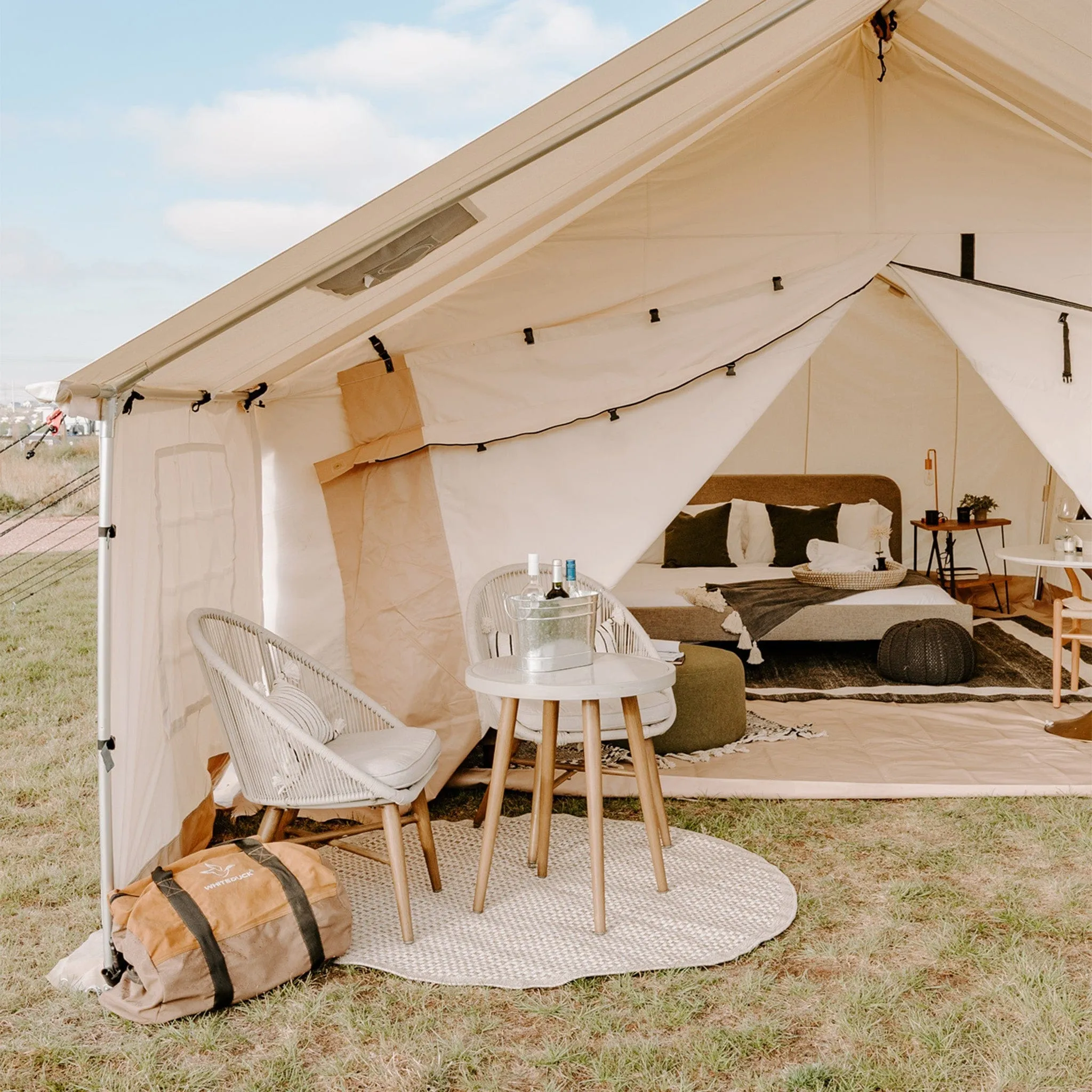 Alpha Pro | Canvas Wall Tent | White Duck Outdoors