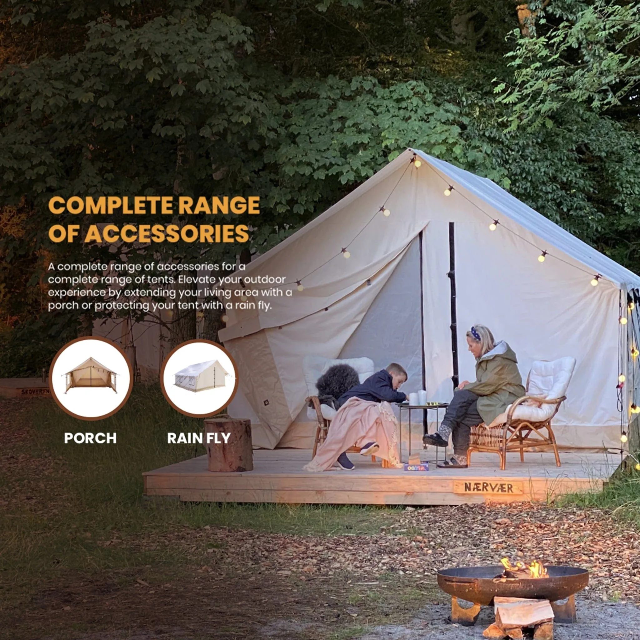 Alpha Pro | Canvas Wall Tent | White Duck Outdoors