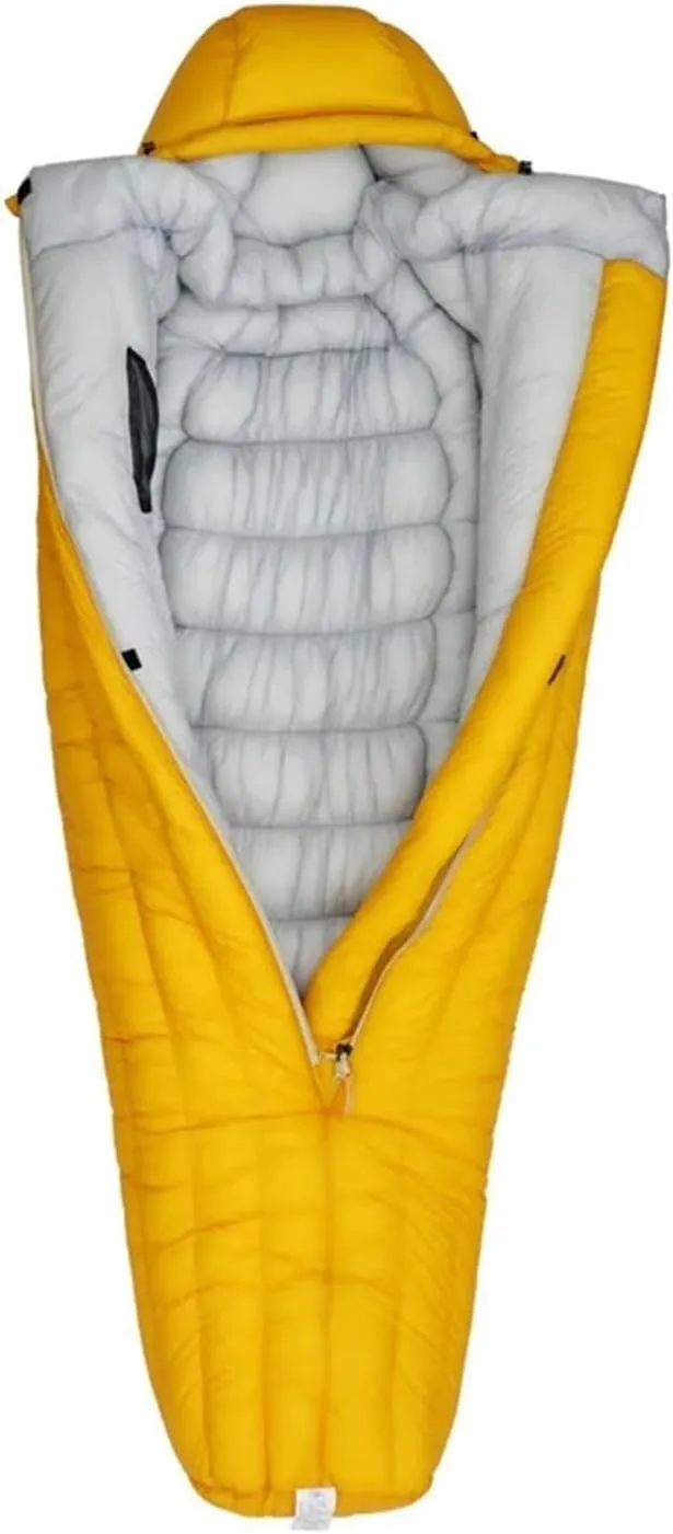 Alpine Ultra-Light Down Sleeping Bag - Portable Waterproof Nylon Sleeping Bag for Camping and Hiking