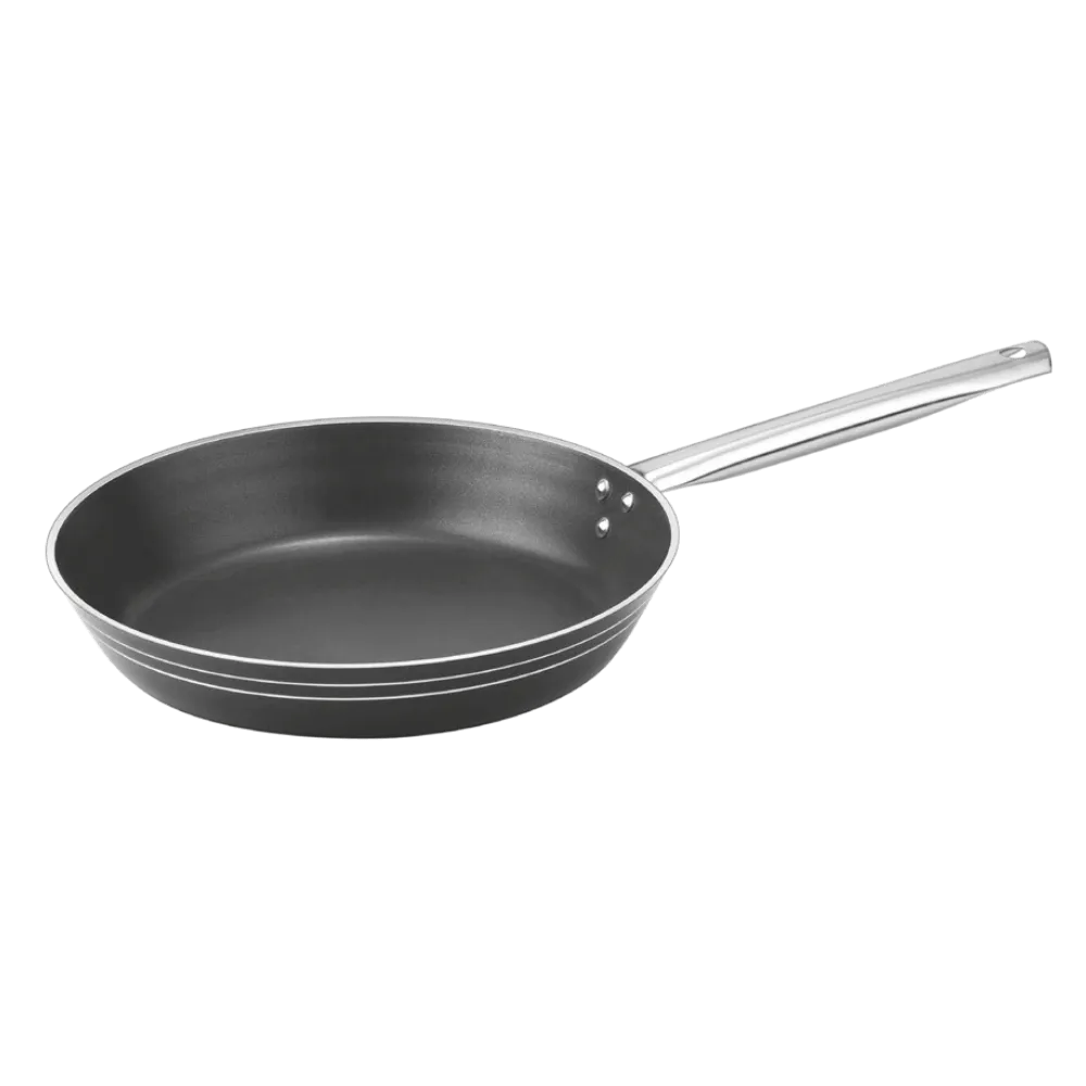 Aluminium Frying Pan with Non Stick Coating, SS Handle, 28 cm, 11", Induction Friendly