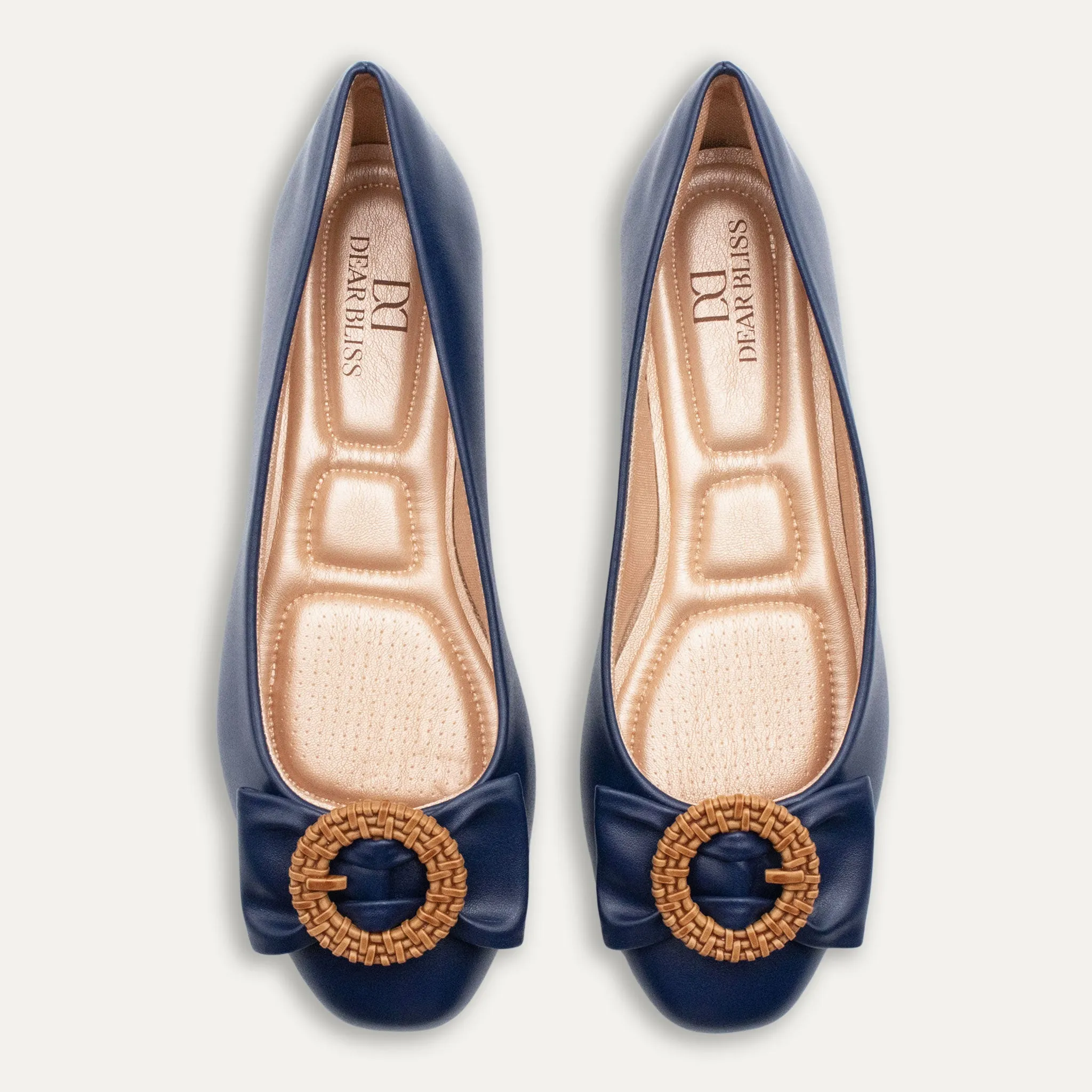 Ana Indigo Ballet Flats