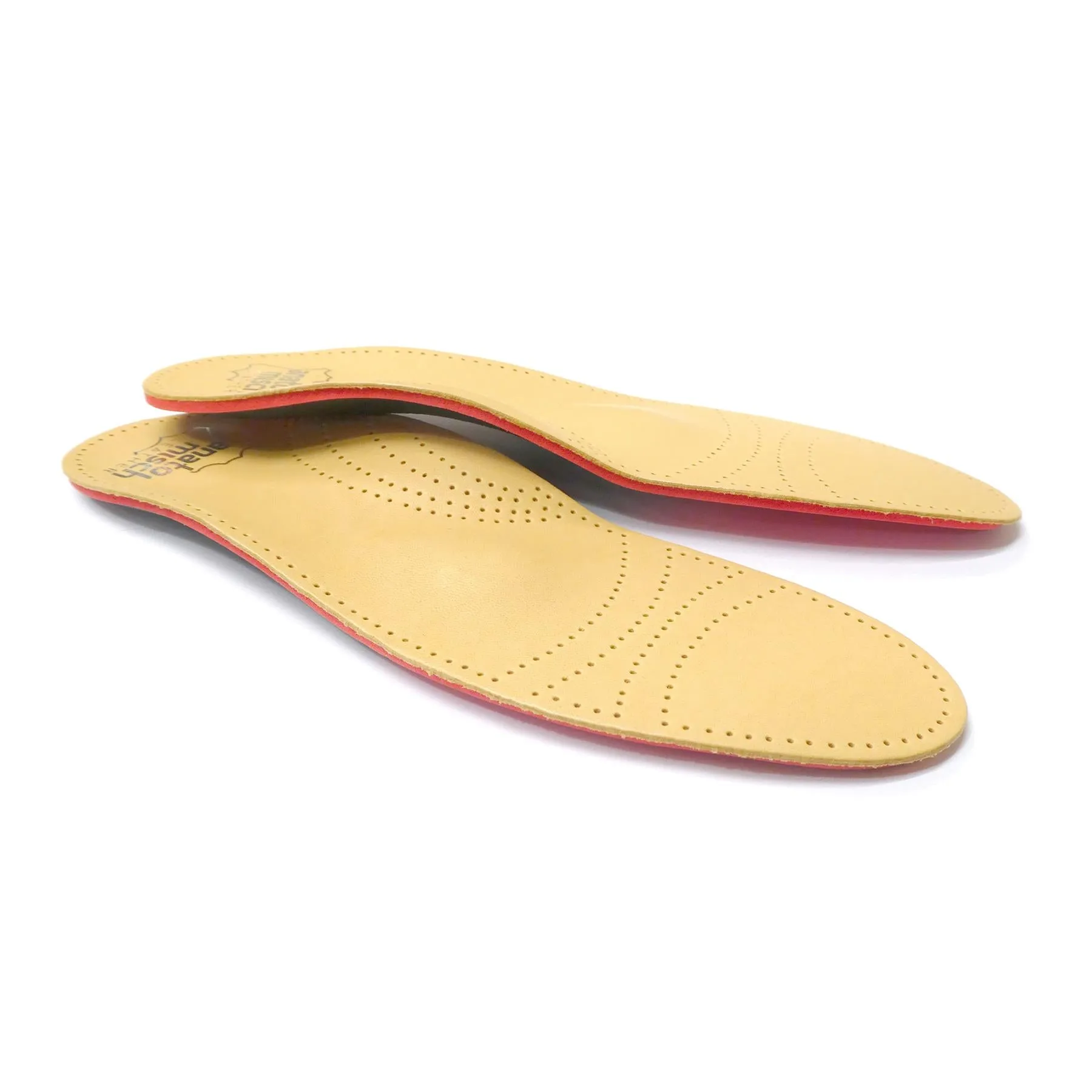 Anatomisch leather Memory Arch Insole Effect Foam