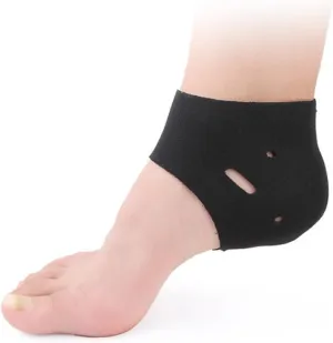 Ankle Brace Toeless Compression Socks for Men Heel Protector Plantar Wrap