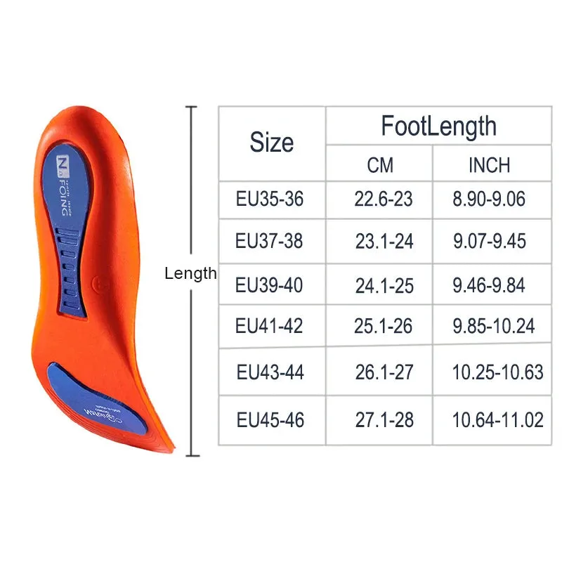 Arch Support Flatfoot Running Insoles