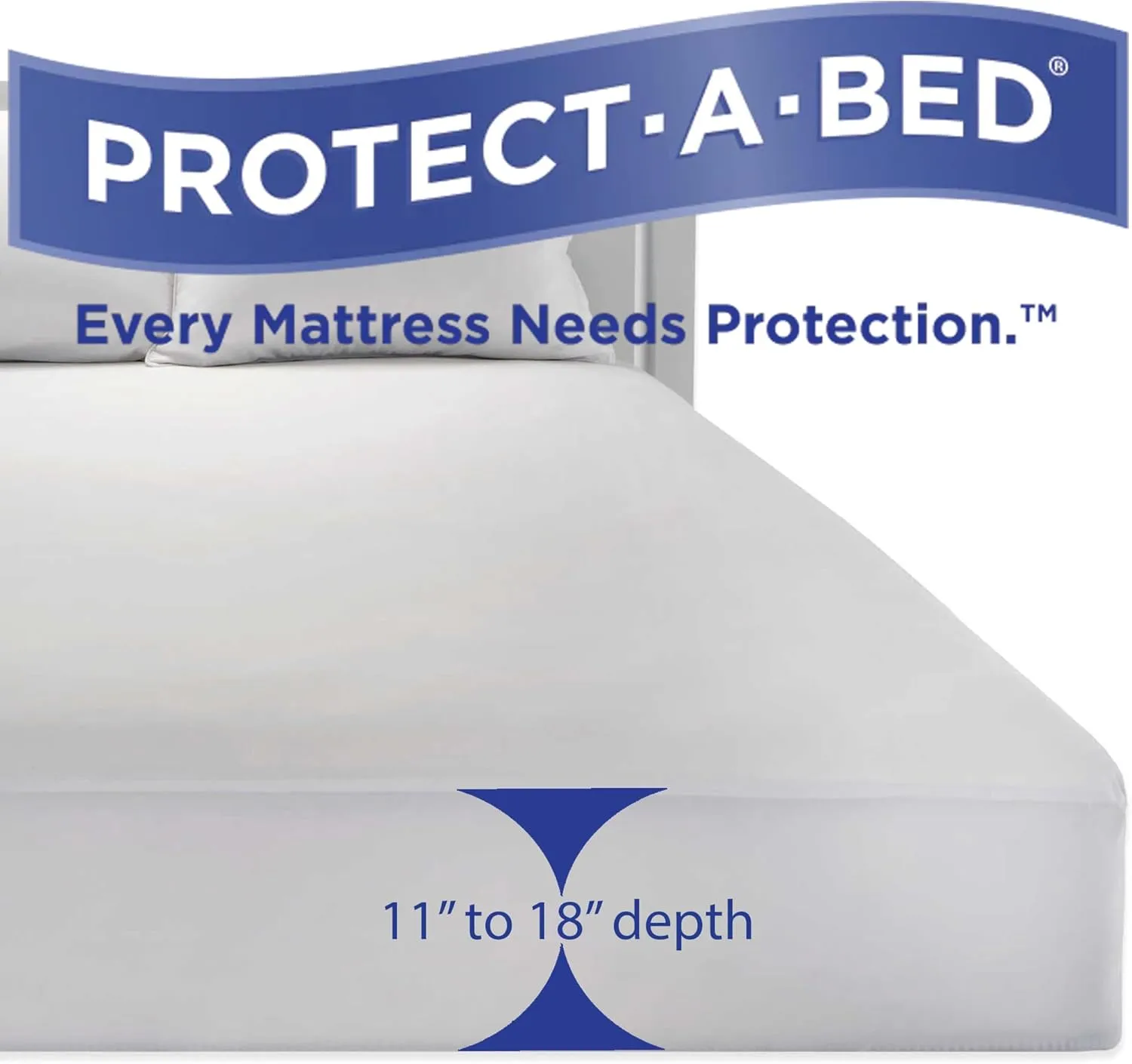 Arctic Chill Mattress Protector, Protect-A-Bed, Waterproof, 5-Sided, King