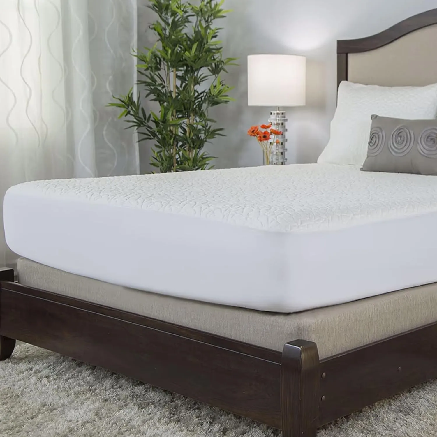 Arctic Chill Mattress Protector, Protect-A-Bed, Waterproof, 5-Sided, King