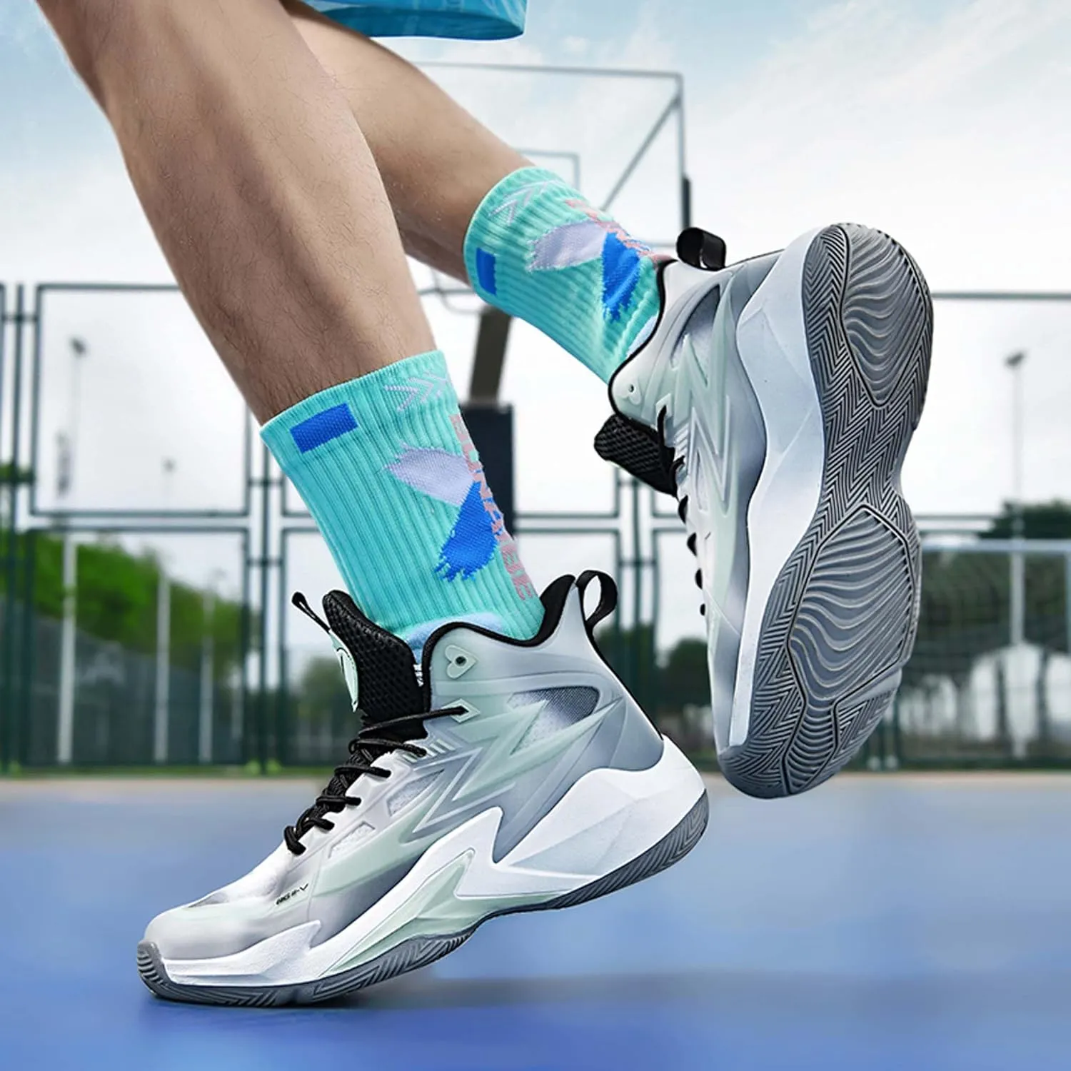 Autumn and Winter Universal Outdoor Sports Running Shoes, Anti Slip Basketball Shoes, wear-Resistant Soles, Hiking Shoes