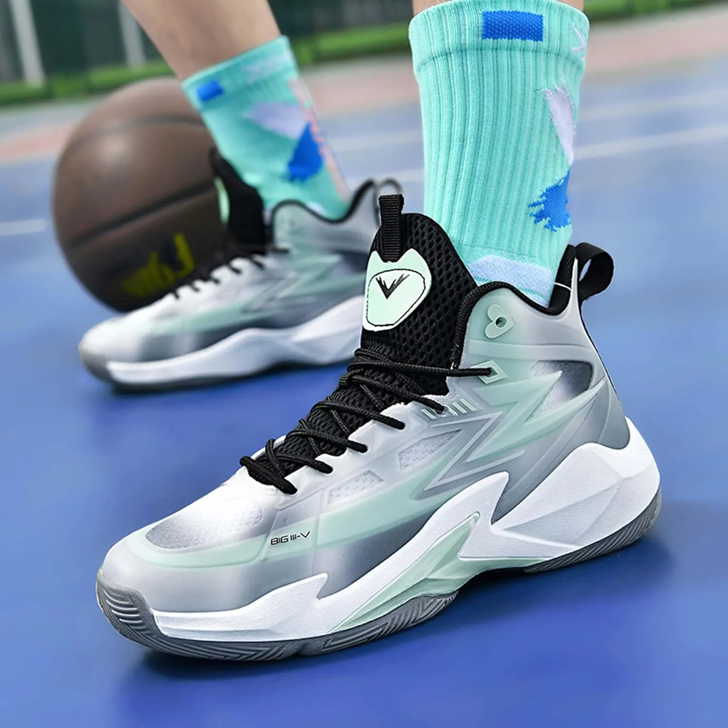 Autumn and Winter Universal Outdoor Sports Running Shoes, Anti Slip Basketball Shoes, wear-Resistant Soles, Hiking Shoes