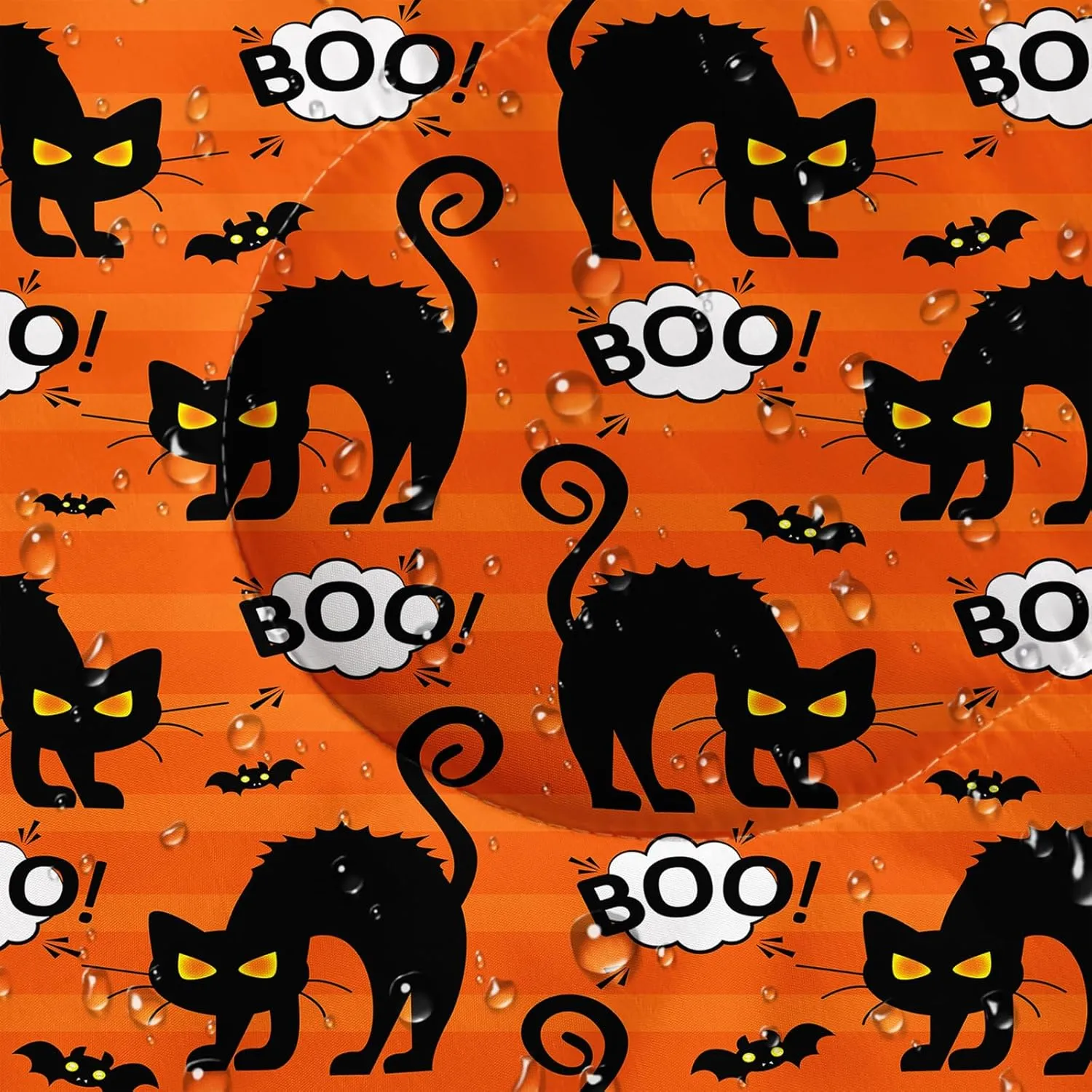 Axolotl Black Cats Sleeping Bag for Kids Boys Girls–Lightweight Warm Cold Weather Sleeping Bags,Waterproof Portable Sleeping Bag for Camping,Backpacking Camping Sleeping Bag,Kids Sleeping Bags,Orange