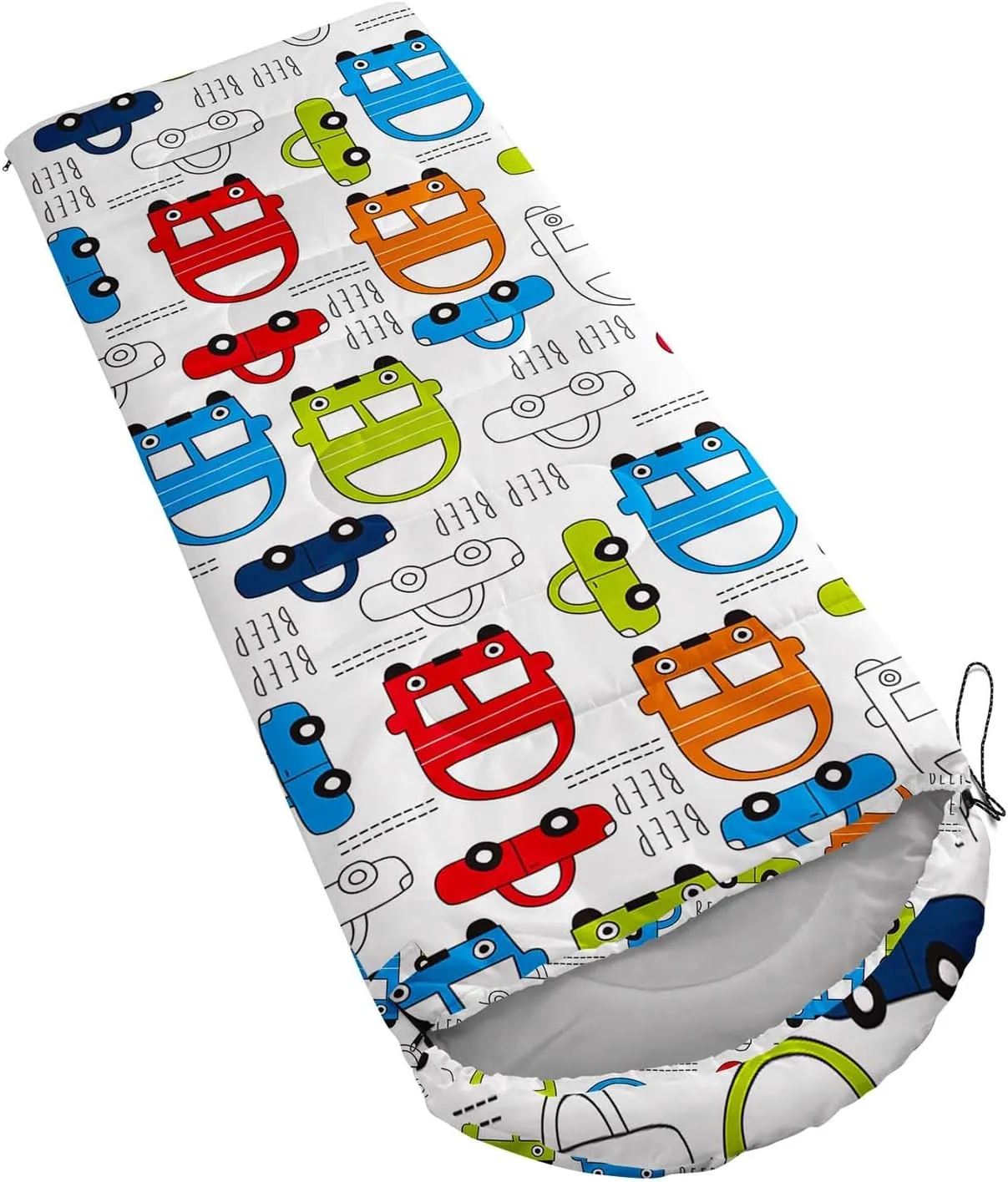Axolotl Sleeping Bag for Kids Boys Adults,Cartoon Duck Sleeping Bag,Yellow Sleeping Bag,3 Season Warm and Cool Weather Camping Bag for Picnic Camping Outdoor Travelling Hunting Backpacking Hiking Bag