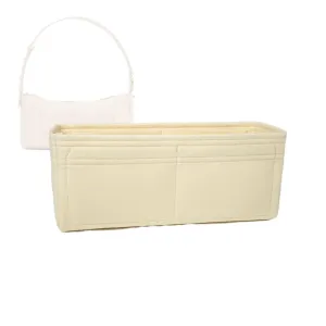 Bag Organizer for Bottega Veneta Brick Cassette Bag - Premium Felt Purse Handbag Insert Liner Shaper (Handmade) Soft Structure Support
