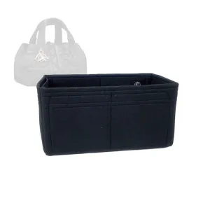 Bag Organizer for Dior Small Toujours Bag - Premium Felt Purse Handbag Insert Liner Shaper (Handmade) Soft Structure Support