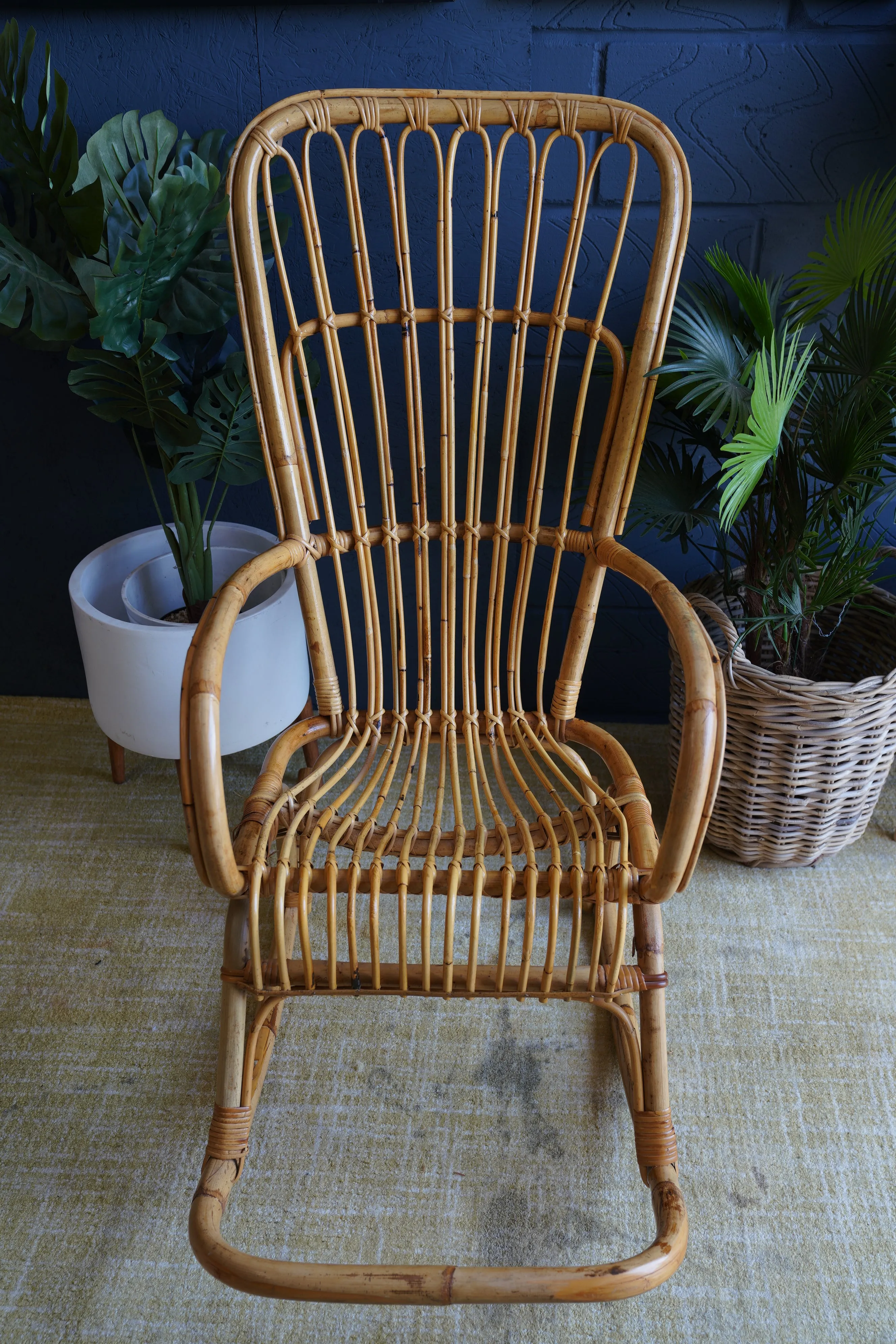 Bamboo rocking chair