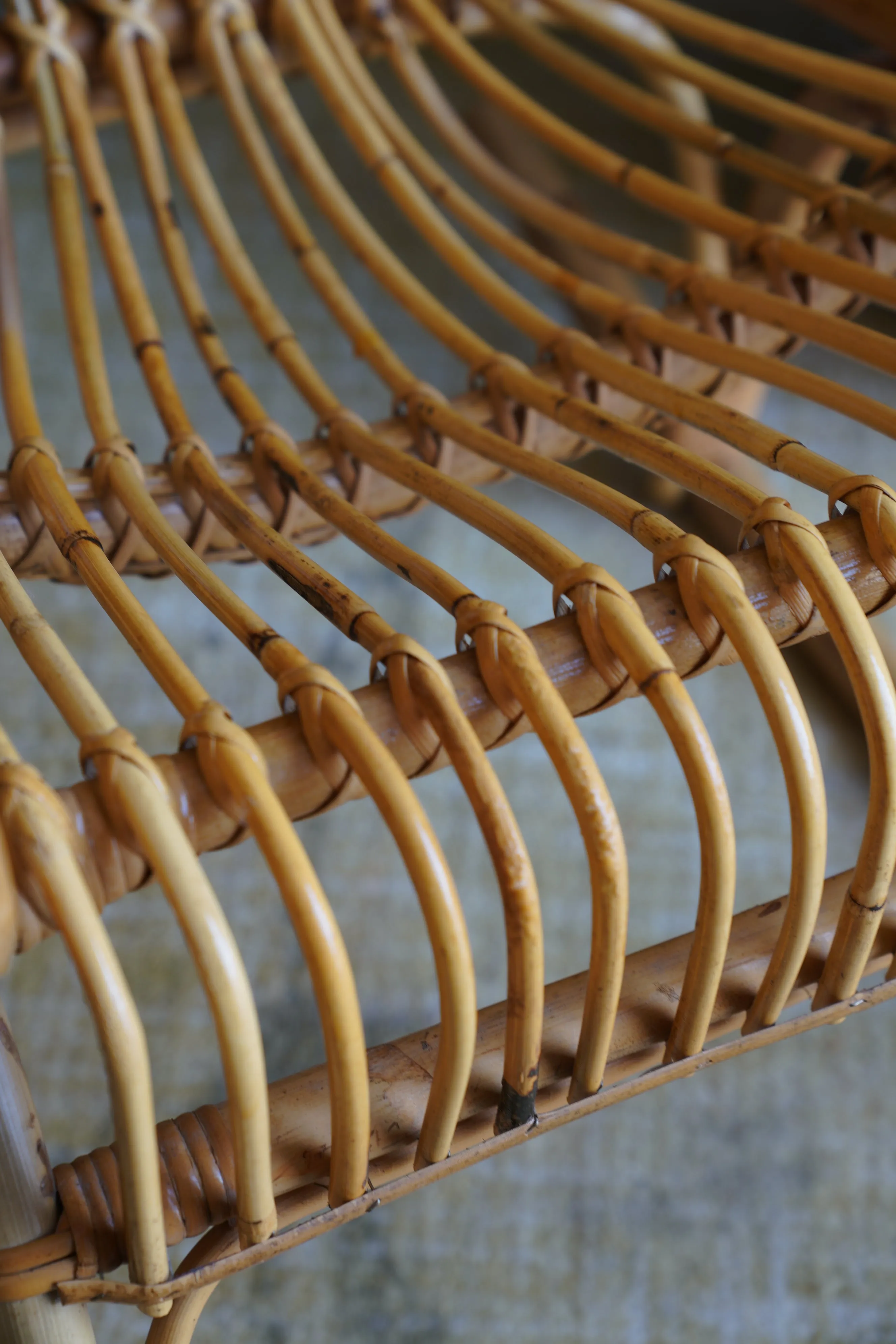 Bamboo rocking chair