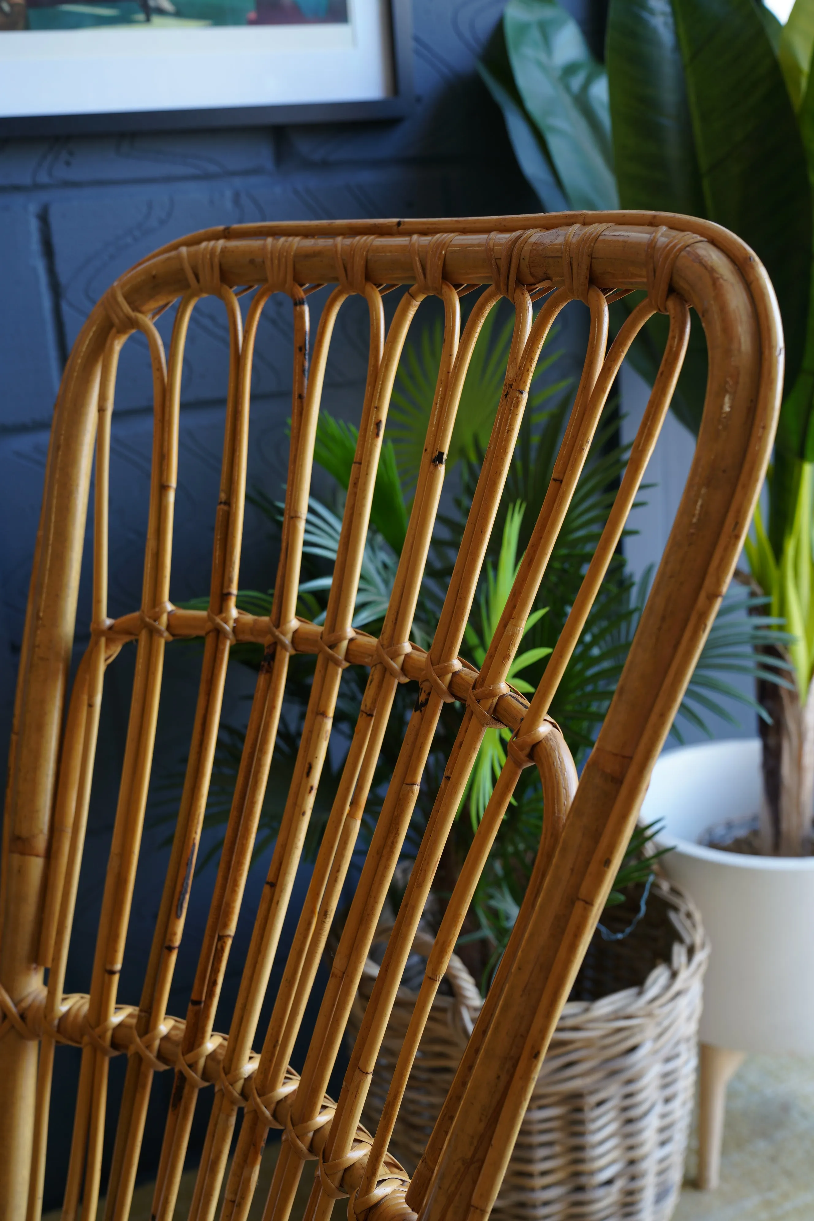 Bamboo rocking chair