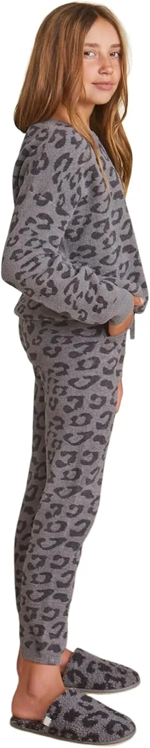 Barefoot Dreams CozyChic Ultra Light Youth Barefoot in The Wild Track Pants