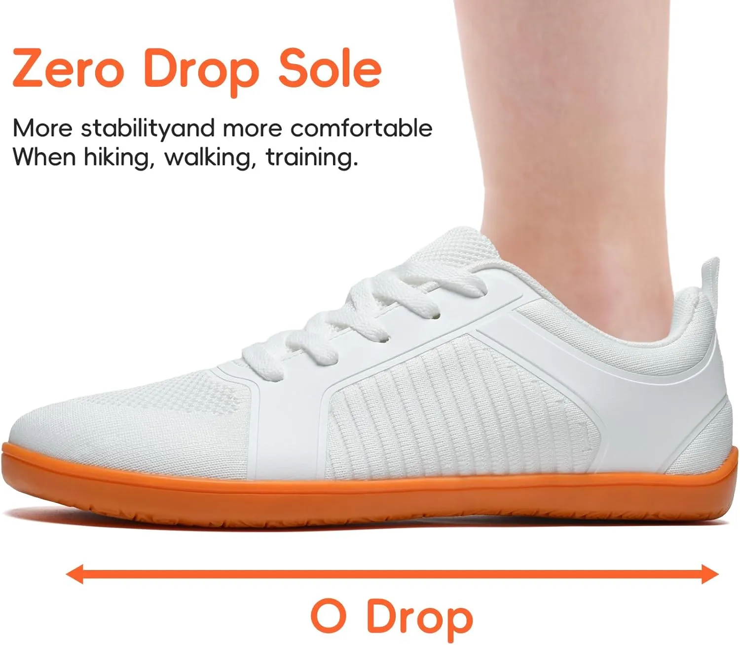 Barefoot Shoes for Women Wide Toe Box Cross Training Running Zero Drop Sole Minimalist Sneakers