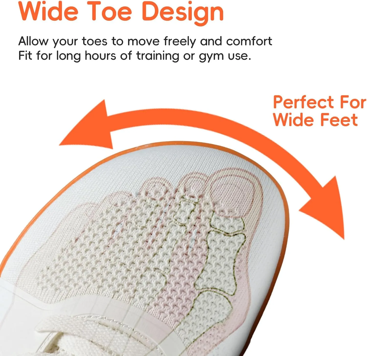 Barefoot Shoes for Women Wide Toe Box Cross Training Running Zero Drop Sole Minimalist Sneakers
