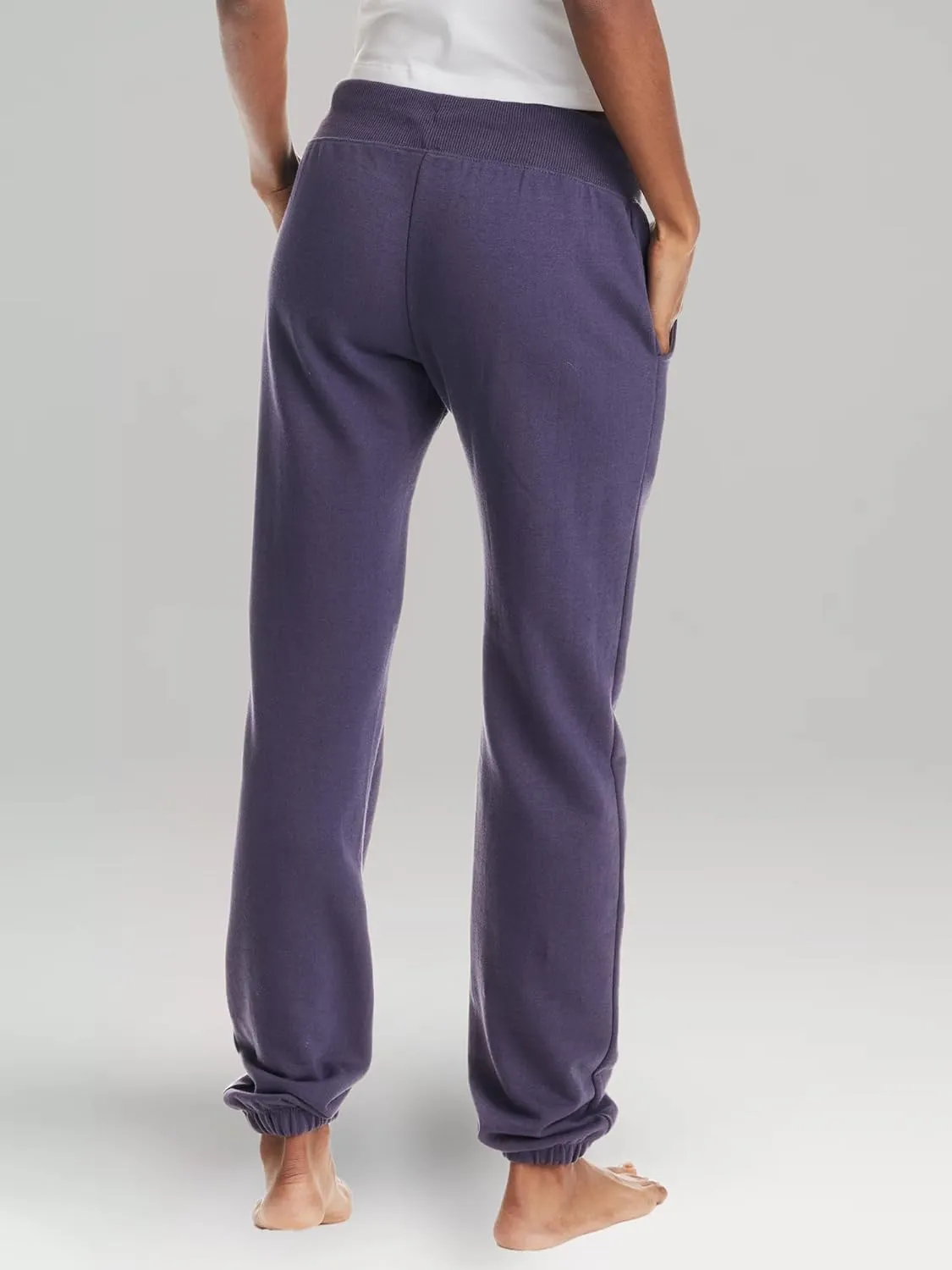 bebe Womens Sweatpants with Pockets, French Terry Joggers for Women, Comfy and Cute Sweatpants, Lounge Pants