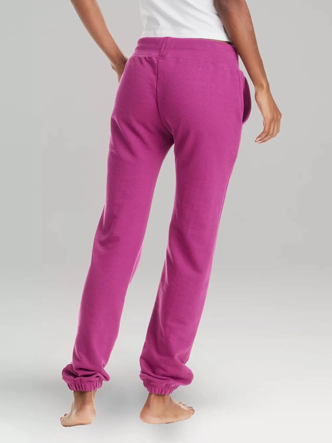 bebe Womens Sweatpants with Pockets, French Terry Joggers for Women, Comfy and Cute Sweatpants, Lounge Pants