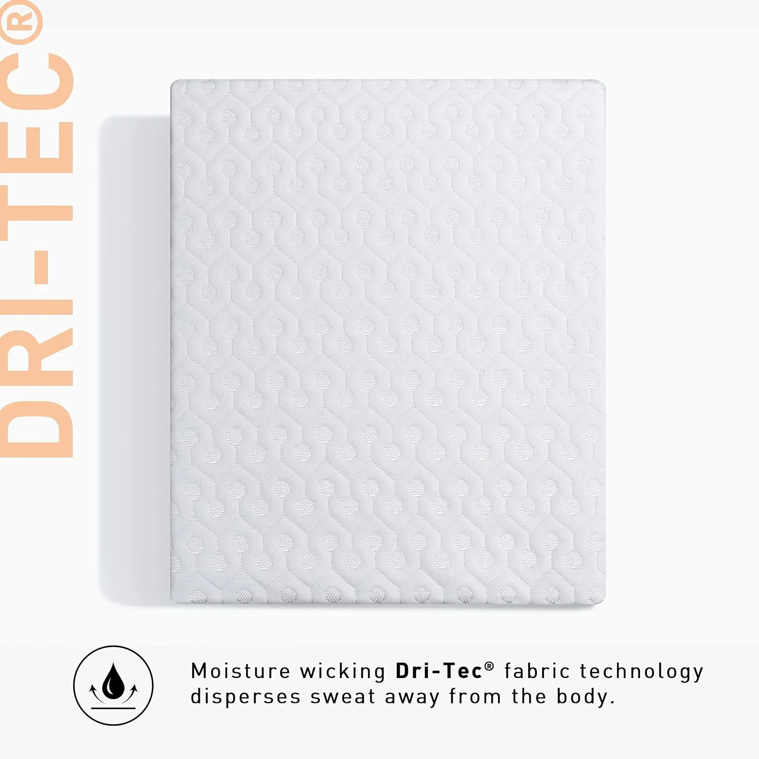 Bedgear King Dri-Tec Waterproof Mattress Protector - Noiseless and Moisture-Wicking Cover for Bed - Hypoallergenic, Washable, and Breathable Pad