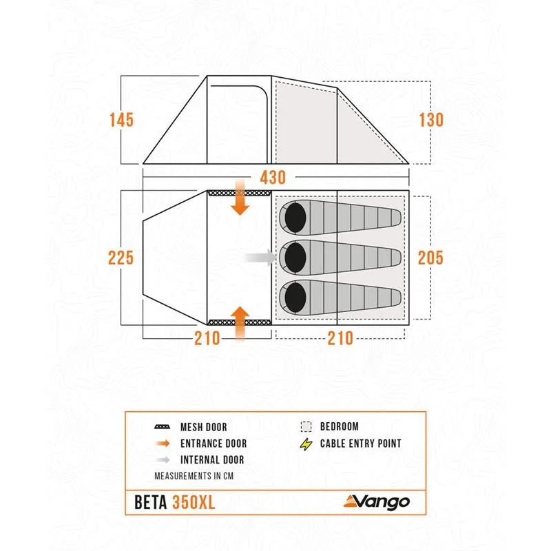 Beta 350XL Tent